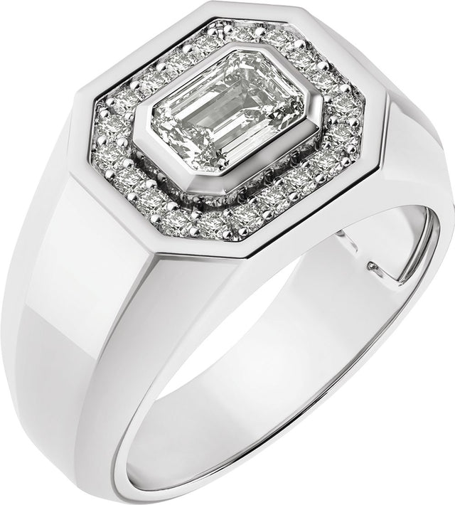 14K White 1 1/4 CTW Lab-Grown Diamond Band