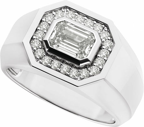 14K White 1 1/4 CTW Lab-Grown Diamond Band