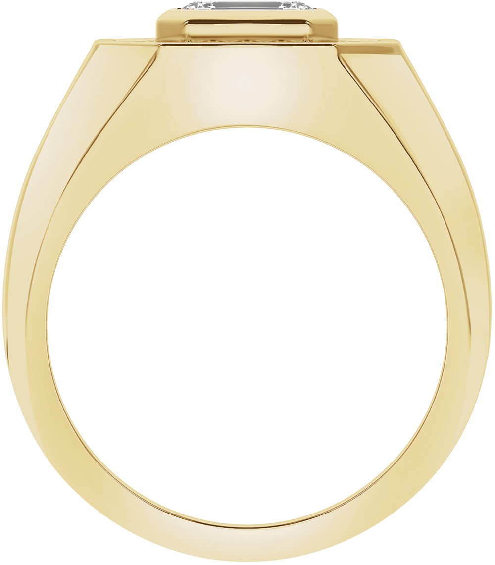 14K Yellow 1 1/4 CTW Lab-Grown Diamond Band