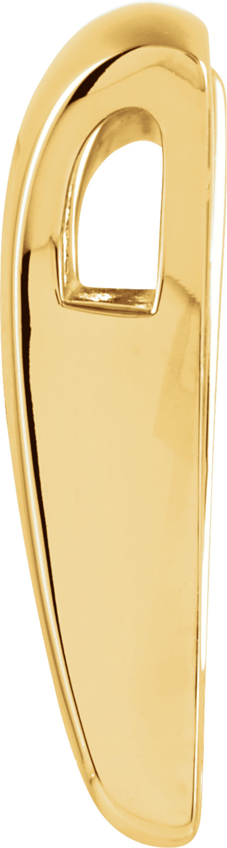 14K Yellow 3/4 CTW Natural Diamond Three-Stone Pendant