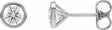 14K White Gold 3/4 CTW Natural Diamond Cocktail-Style Earrings
