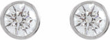 14K White Gold 1 3/4 CTW Lab-Grown Diamond Cocktail-Style Earrings