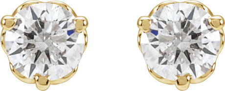 Round 1/3 CTW Lab-Grown Diamond Infinity-Inspired Earrings