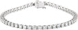 14K White 3 1/2 CTW Lab-Grown Diamond Line 7 1/4" Bracelet