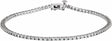 14K White Gold 7/8 CTW Lab-Grown Diamond Line 7 1/4" Bracelet