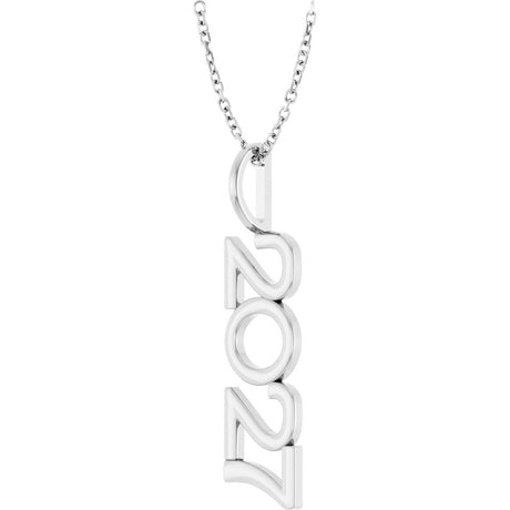 Sterling Silver 2027 Year 16-18" Necklace