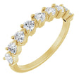 14K Yellow 7/8 CTW Lab-Grown Diamond Anniversary Band