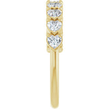 14K Yellow 7/8 CTW Lab-Grown Diamond Anniversary Band