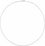 Platinum 1.2 mm Cable 16" Chain