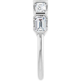 14K White Gold 1 1/2 CTW Lab-Grown Diamond Anniversary Band