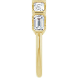 14K Yellow 1 1/2 CTW Lab-Grown Diamond Anniversary Band