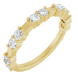 14K Yellow 5/8 CTW Lab-Grown Diamond Anniversary Band
