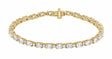 14K Yellow 5 1/2 CTW Lab-Grown Diamond Line 7" Bracelet