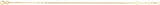 14K Yellow Gold 1.25 mm Paperclip-Style 7" Chain