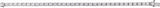 14K White Gold 7 CTW Lab-Grown Diamond Line 7 1/4" Bracelet