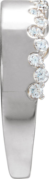 14K White 1/3 CTW Natural Diamond Ring