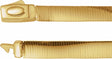 14K Yellow/White Gold 6 mm Reversible Omega 18" Chain