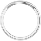 14K White Gold Matching Band