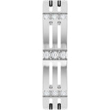 14K White 1/8 CTW Natural Diamond Eternity Band Size 10