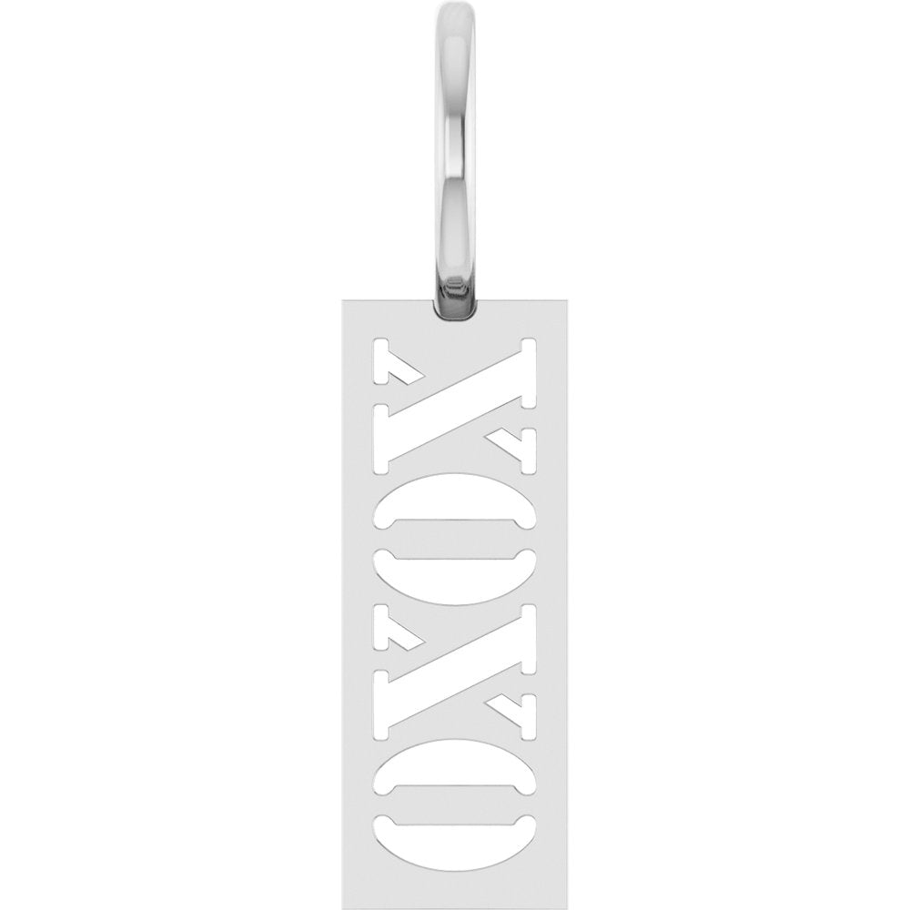 Sterling Silver XOXO Charm/Pendant