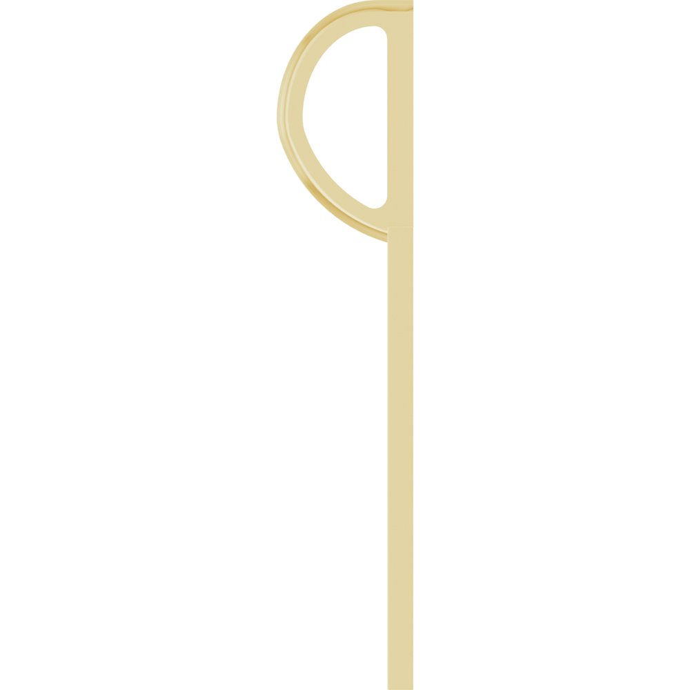 14K Yellow Gold XOXO Charm/Pendant