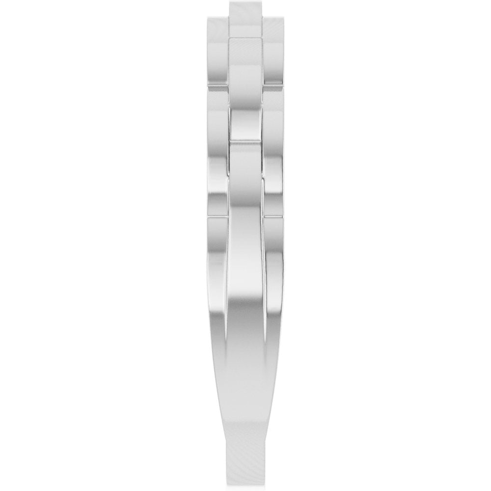 Sterling Silver Chain Link Ring 