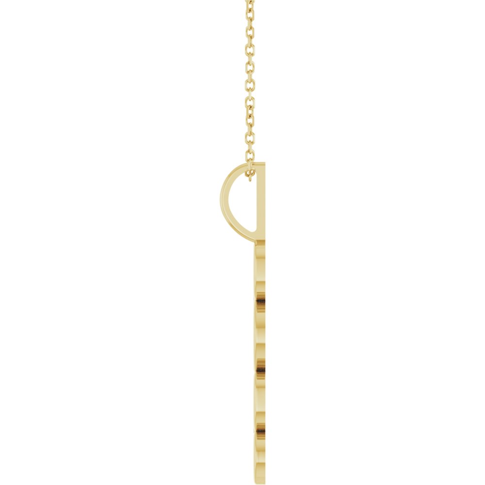 14K Yellow 2029 Year 16-18" Necklace