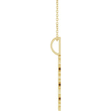 14K Yellow 2029 Year 16-18" Necklace