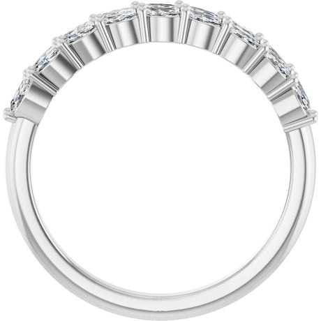 14K White Gold 1/2 CTW Lab-Grown Diamond Anniversary Band