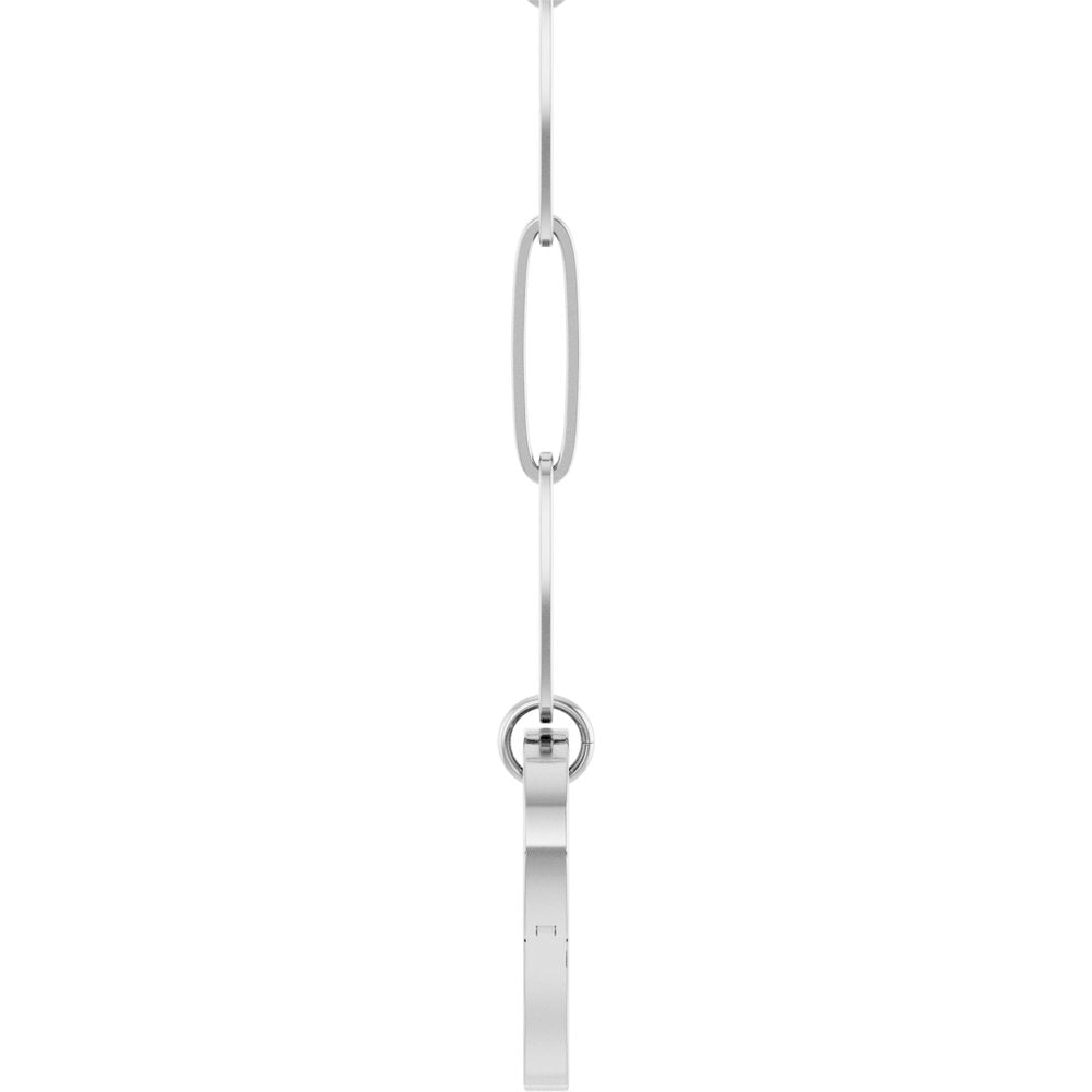 Sterling Silver Heart Charm 18" Necklace