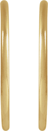 14K Yellow Gold-Filled 20 mm Hoop Earrings