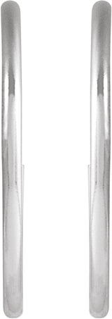 Sterling Silver 20 mm Hoop Earrings