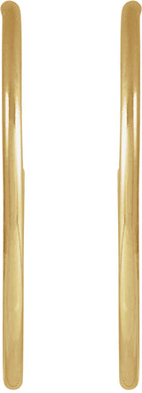 14K Yellow Gold-Filled 25 mm Hoop Earrings