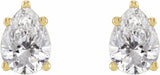 14K Yellow 5/8 CTW Lab-Grown Diamond Earrings