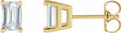 14K Yellow Gold 1/2 CTW Lab-Grown Diamond Earrings
