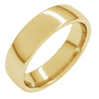 14K Yellow 5.5 mm Comfort-Fit Standard Weight European-Style Band Size 5.5