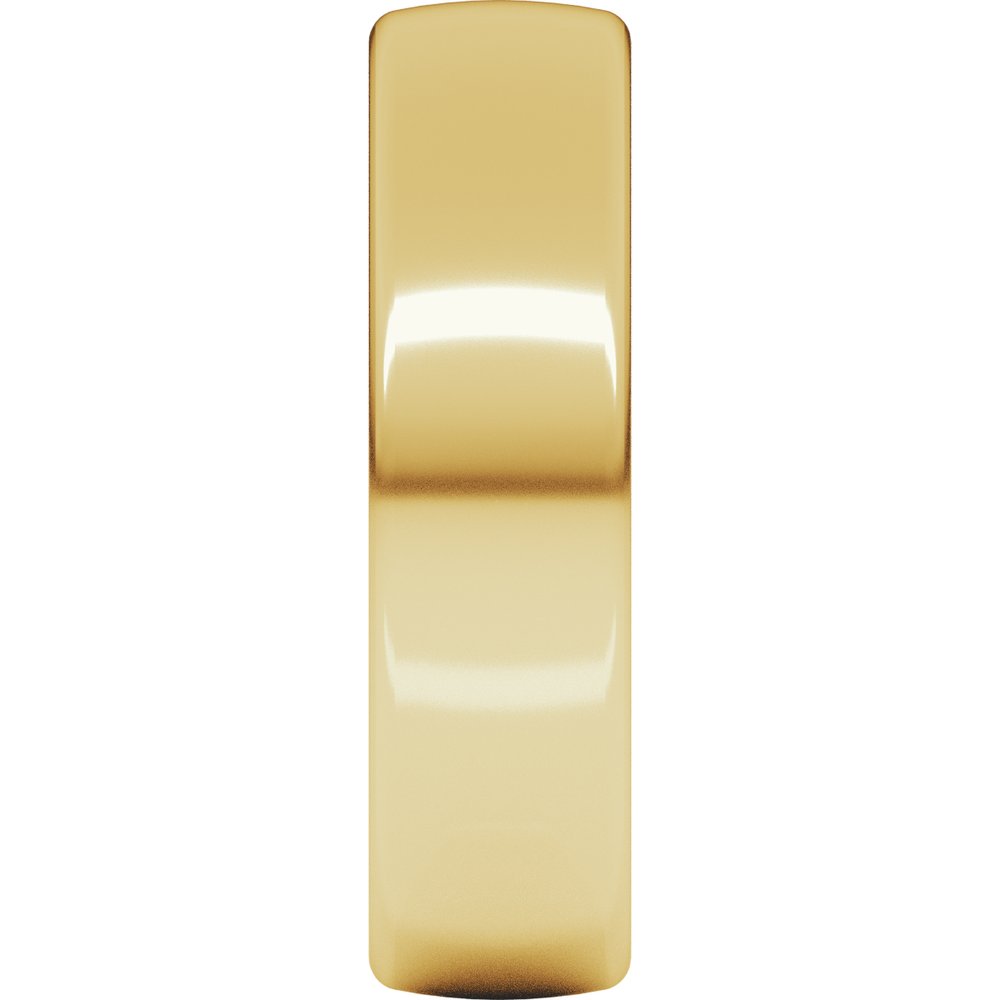 14K Yellow 5.5 mm Comfort-Fit Standard Weight European-Style Band