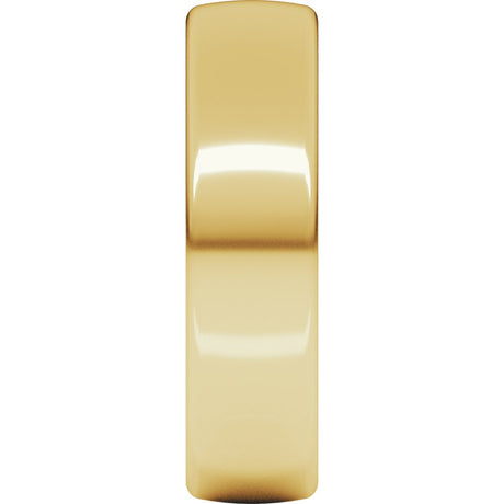 10K Yellow Gold 5.5 mm Comfort-Fit European-Style Band Size 8