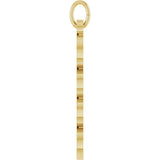 14K Yellow Petite 2026 Pendant