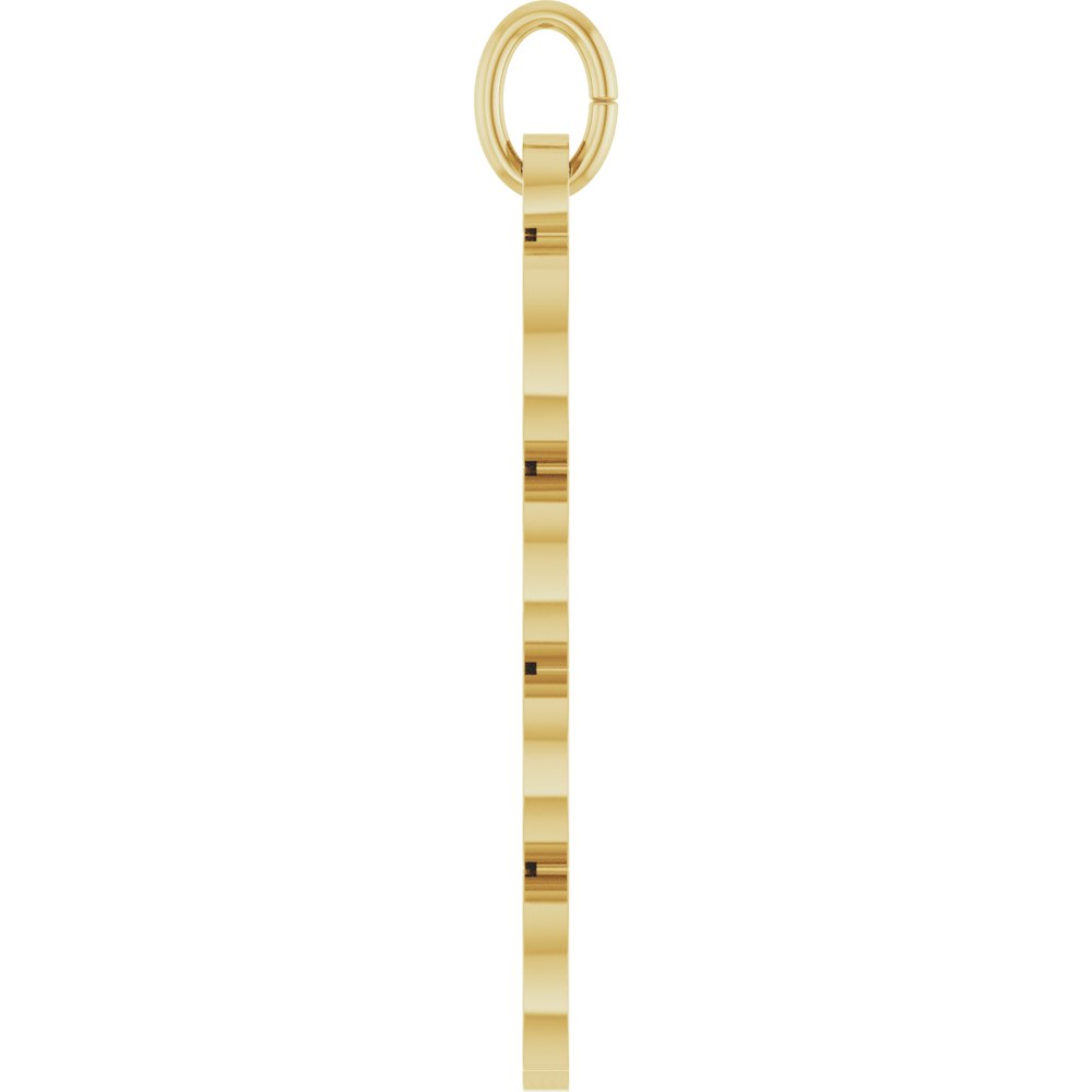 14K Yellow Petite 2026 Pendant