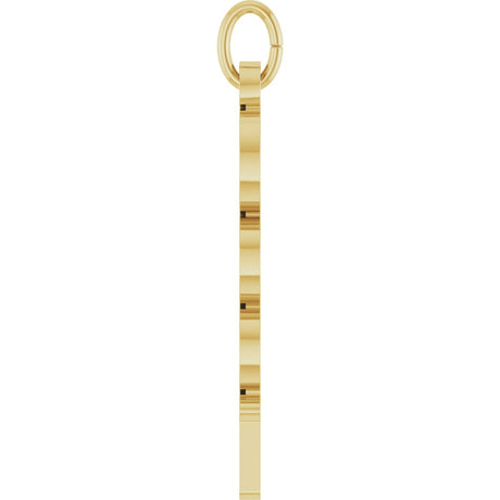 14K Yellow Petite 2027 Pendant