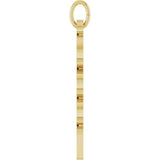 14K Yellow Petite 2027 Pendant
