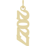 14K Yellow Petite 2027 Pendant