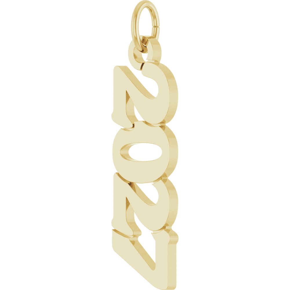 14K Yellow Petite 2027 Pendant