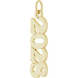 14K Yellow Petite 2028 Pendant