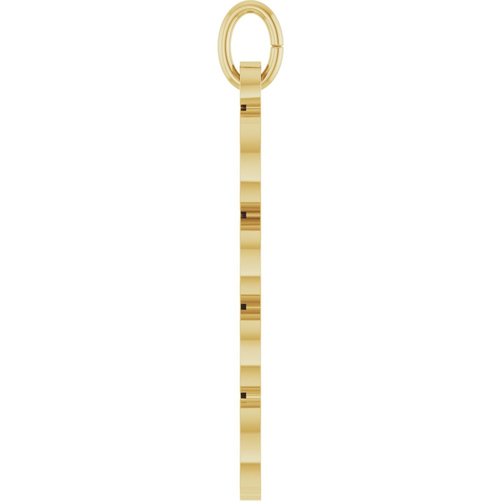 14K Yellow Petite 2028 Pendant