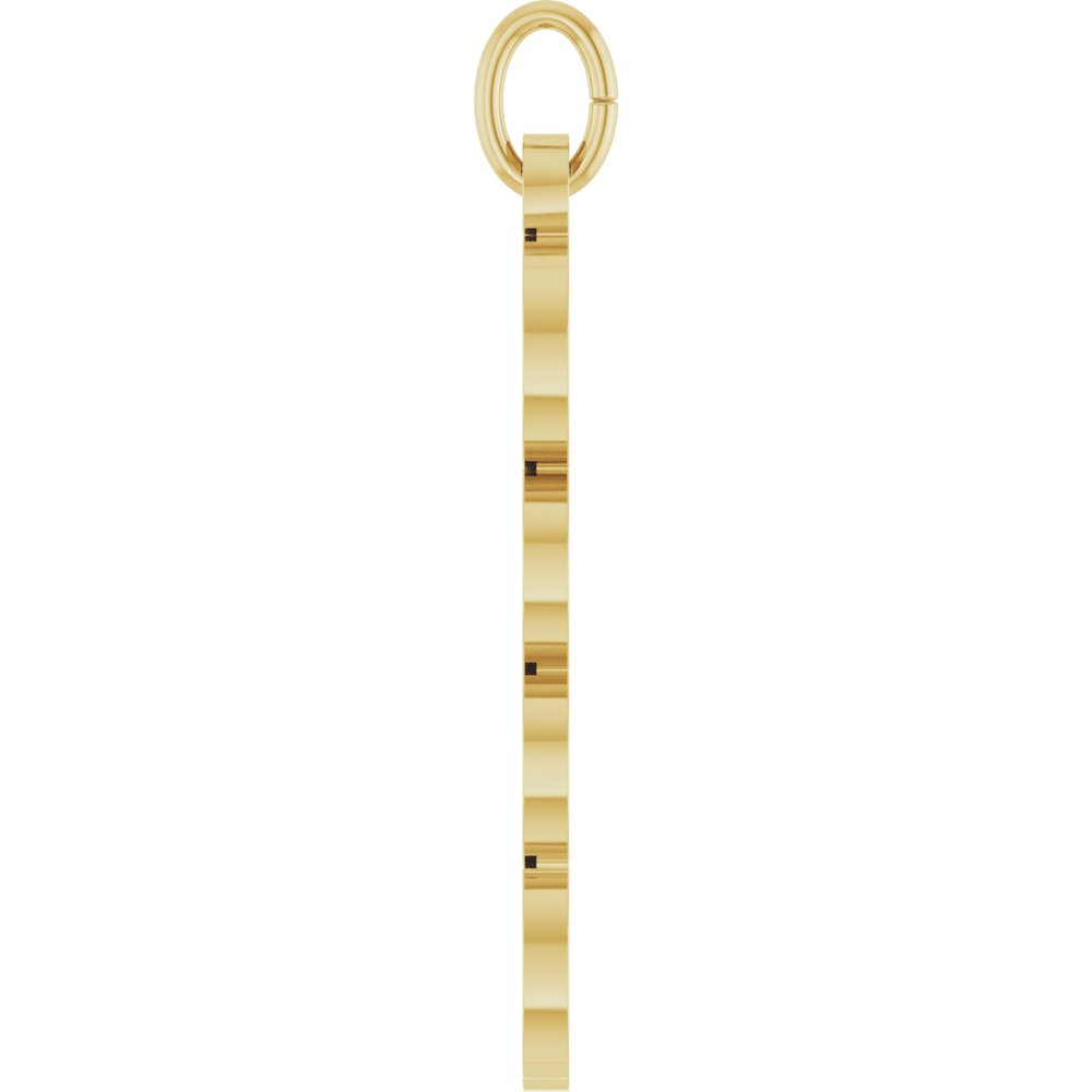 14K Yellow Petite 2028 Pendant