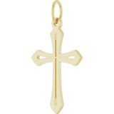 14K Yellow Gold Cross Pendant