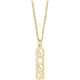 14K Yellow Petite 2028 18" Necklace