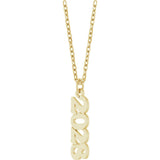 14K Yellow Petite 2028 18" Necklace